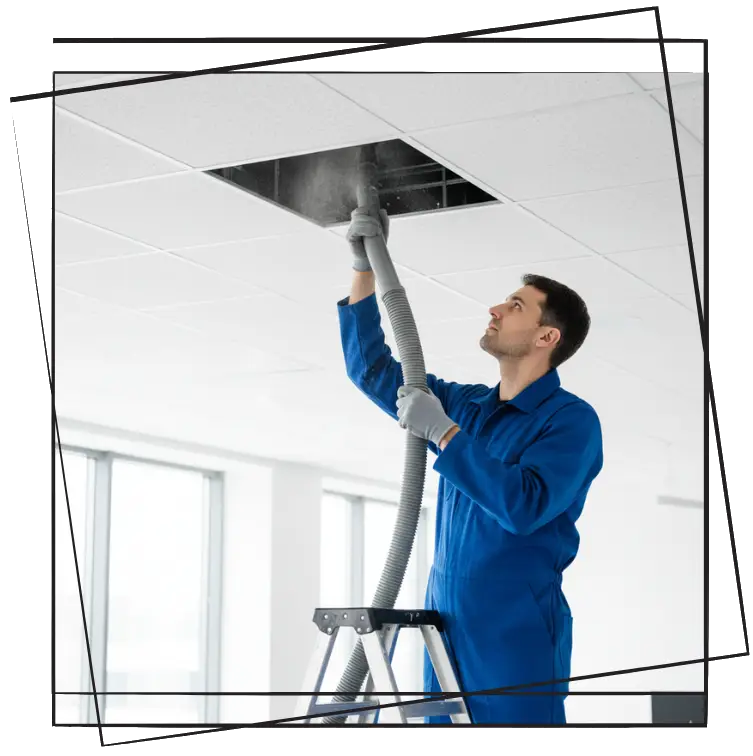 Air Duct Vent Cleaning Conroe TX Header Image